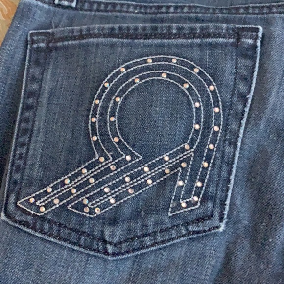 Rock & Republic EUC Roth Rhinestone Pocket Jenas 28 - Picture 9 of 15